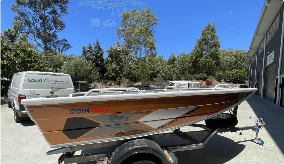 Boat Wraps & Signage